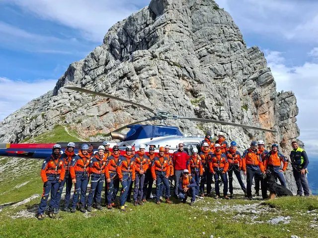 Der Ausbildungskurs fand von 26. Juli bis 1. August auf der Passauer Hütte statt. | Foto: Ausbildungs-Team Bergrettung, Landesorganisation Salzburg