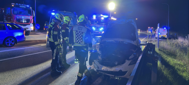 Nur zwei Tage später erschütterte ein schwerer Verkehrsunfall die Region. | Foto: FF Horn