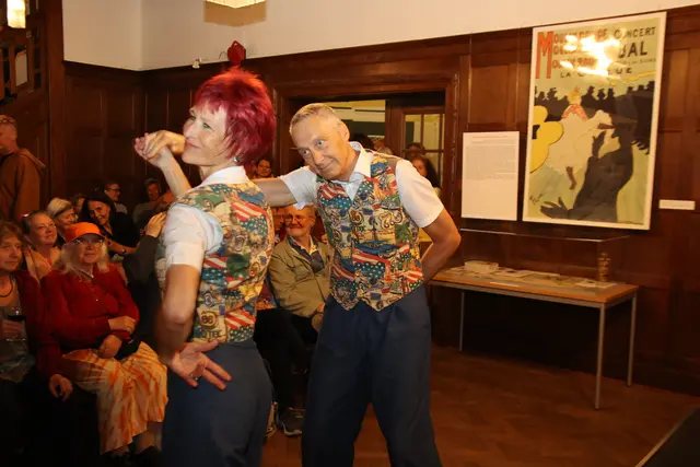 chwungvoll: Boogie-Woogie-Tänzer Hagen und Norma Reitz.
