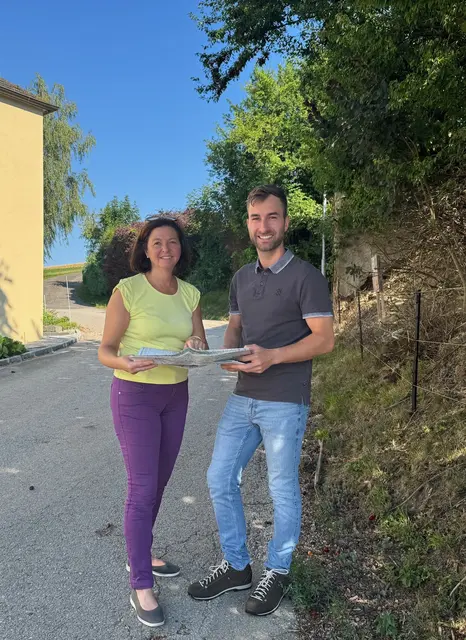  Lantagsabgeordnete Doris Schmidl und Franz Karl Lechner. | Foto: VP Bezirk St. Pölten