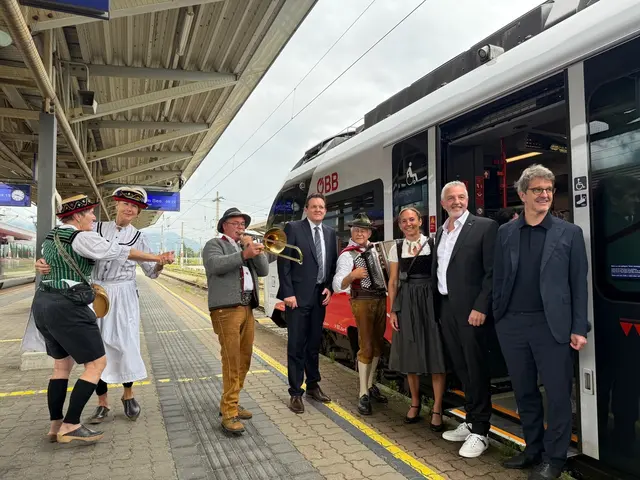 Beste Stimmung bei der Sternfahrt der Giselabahn. | Foto: Regio Tech
