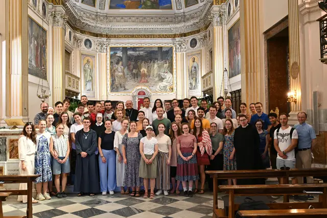 Eine intensive Woche liegt hinter den 50 jungen Leuten vom Treffpunkt Benedikt aus dem Stift Kremsmünster. | Foto: Stift Kremsmünster, Treffpunkt Benedikt