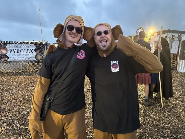 Die Horny Monkeys erfeuten sich einem großen Andrang an Zuschauern bei ihrem Auftritt.  | Foto: MeinBezirk