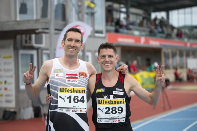 Andreas Vojta und Raphael Pallitsch holten Silber und Gold. | Foto: ÖLV / Alfred Nevsimal