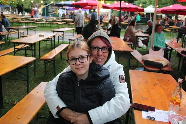 Sarah und Sandra kamen selbst bei Regen | Foto: mc