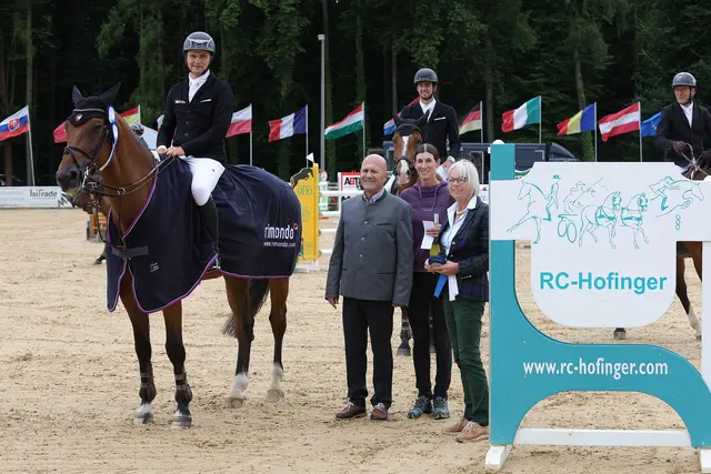 Siegerehrung. | Foto: horsepic.at by Brunnmayr