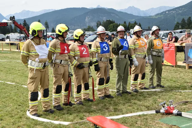 Der Tagessieg ging mit einer Zeit von 43,15 Sekunden und 0 Strafpunkten an Gries am Brenner 3 aber den Sieg im KO-System konnte sich Oberhöfen 4 holen.  | Foto: BFV IBK-Land