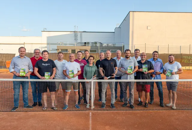 Insgesamt neun Tennisvereine machten bei den ersten Feldbacher Stadtmeisterschaften mit. | Foto: Markus Billek