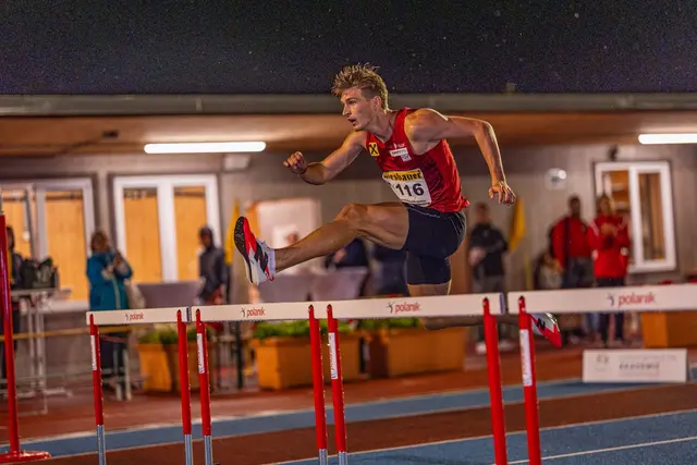 Niklas Strohmayer-Dangl schaffte den Staatsmeistertitel über die 400 Meter Hürden-Distanz. | Foto: ÖLV/ Wolf.amri