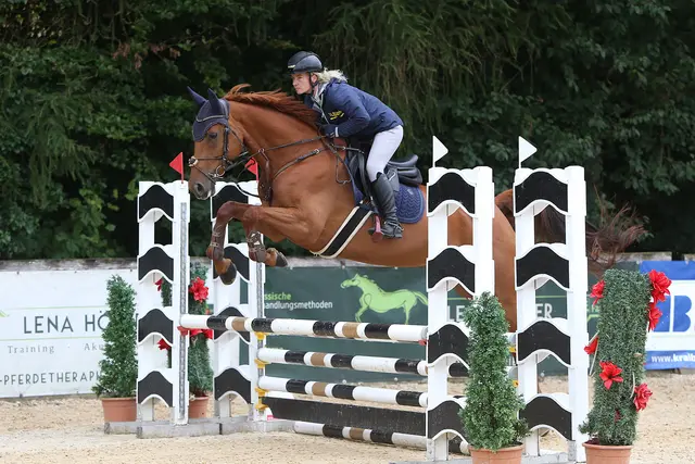 Regina Jilge mit Que Sera Sera. | Foto: horsepic.at by Brunnmayr