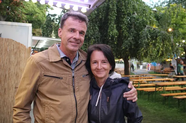 Die Franzosen Pierre und Corinn fühlten sich sehr wohl
 | Foto: mc