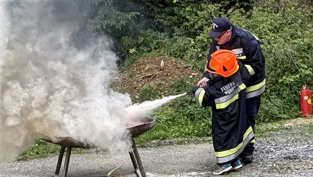 Am 2. August ging die Ferienpass-Aktion „Wasser marsch“ bei der FF Pürstling in Sandl über die Bühne. | Foto: FF Pürstling/S. Wagner