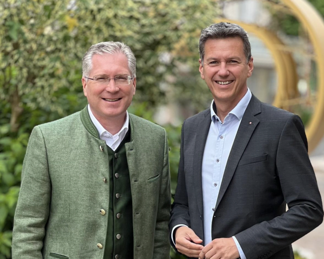Bürgermeister Martin Kulmer und Landesrat Daniel Fellner | Foto: SPÖ St. Veit/Glan