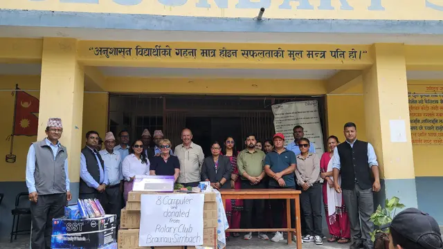 Die Spende des Rotary-Clubs. | Foto: Weikenkas