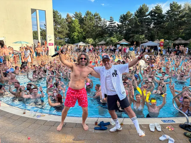 Die heißen Beats kamen vom bekannten DJ-Duo 2:Tagesbart. | Foto: D.medien