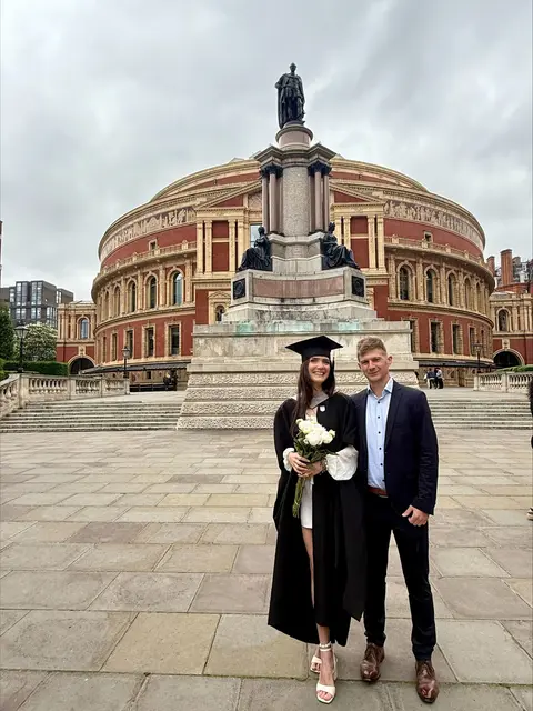 Miriam Hauser mit Freund Phillip. | Foto: Franz Gruber