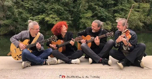 Am 8. August feiert das Linzer Duo Blueburyme mit ihren Freunden the T-Strings ihr 20-jähriges Bühnenjubiläum im NH10. | Foto: Blueburyme & the T-Strings