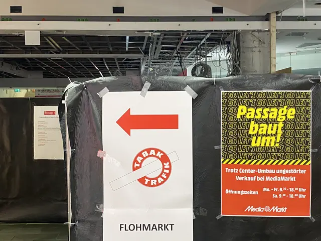 Das Passage Kaufhaus wird umfassend saniert. Aktuell sind die Flächen im Untergeschoss, im Eingagsbereich und im 1. Stock in Arbeit. | Foto: MeinBezirk