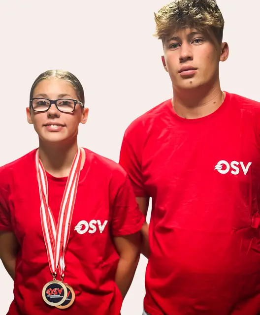 Annika und Niklas Mantler überzeugten bei den Nachwuchsmeisterschaften in Kapfenberg mit starken Leistungen | Foto: Jürgen Mantler