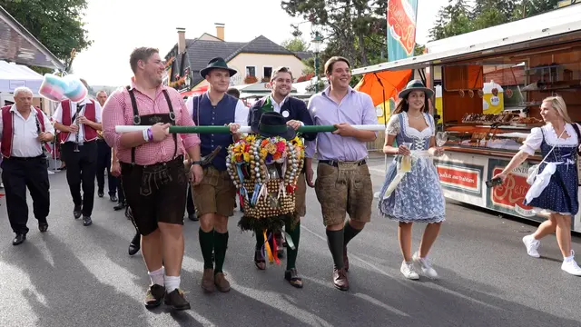 Der Neustifter Kirtag feierte 2023 eine Premiere: erstmals fand das Döblinger Traditionsfest von Donnerstag bis Sonntag statt. | Foto: Barbara Schuster/RMW