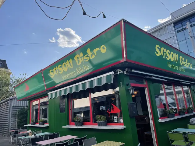 Das Saison Bistro sticht in Grün heraus. | Foto: Fabian Franz