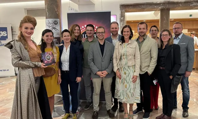 Einige Mitglieder der JW Gmunden beim Lehár Festival in Bad Ischl. | Foto: WKO Gmunden