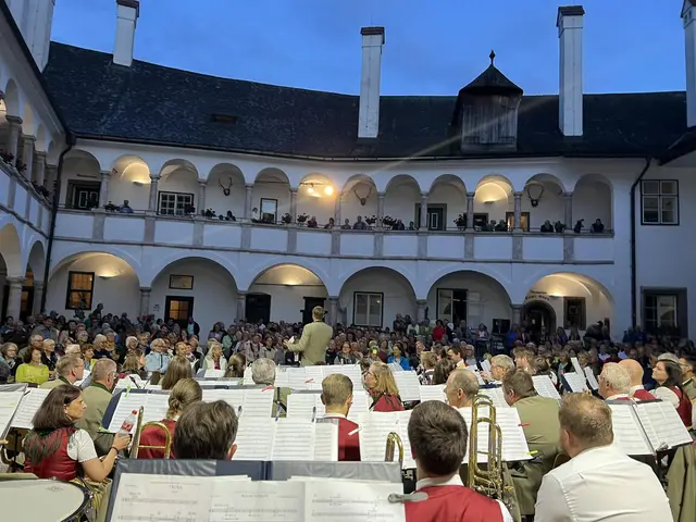 Auch im Vorjahr begeistere die Werkskapelle das Schlosskonzert-Publikum.  | Foto: Max Riedl