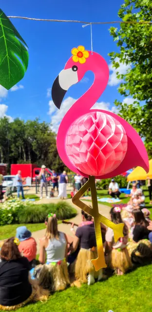 Die Dekoration des Sommerfestes. | Foto: Volkshilfe Bruck