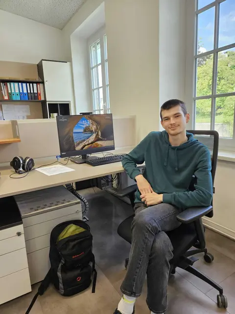 Der HTL-Schüler Dominik Lugbauer aus Purgstall an der Erlauf will spannende Computerspiele entwickeln.