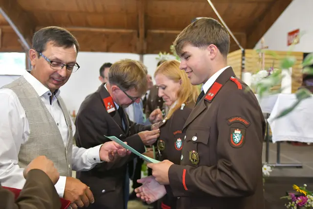 Steirische Katastrophenhilfe-Medaille  | Foto: Johann Dunst