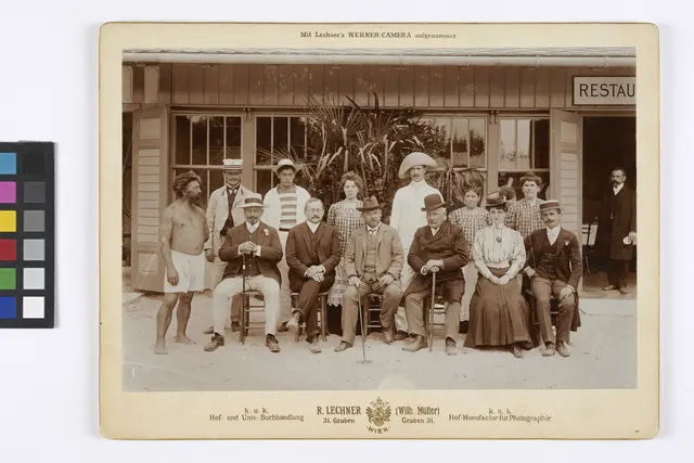 Eröffnung 1907 | Foto: Verlag bzw. k. u. k. Universitätsbuchhandlung R. Lechner (Wilh. Müller)