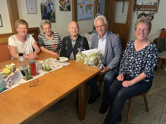 Jubilar Josef Kalteis, 90 Jahre | Foto: Gemeindeamt Pötting