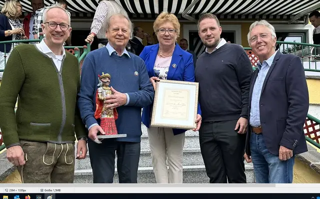 Bgm. Dipl.-Ing. Manfred Sampl, Familie Hartl, Sebastian Baier, Andreas Walcher