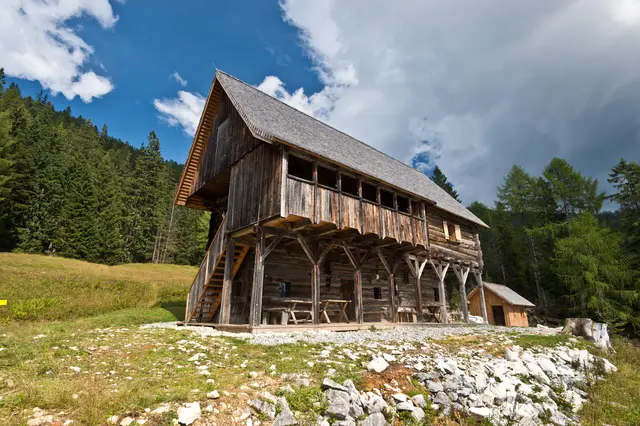 Die historische Jagdhütte Bärenriedlau | Foto: Österreichische Bundesforste