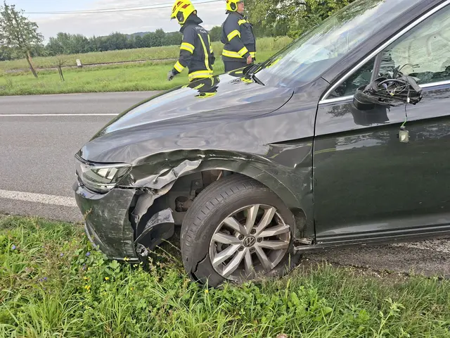 Die Ursache des Zusammenstoßes ist bislang nicht bekannt. | Foto: Freiwillige Feuerwehr Fraham