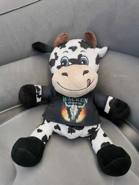Ein passendes Maskottchen durfte nicht fehlen.