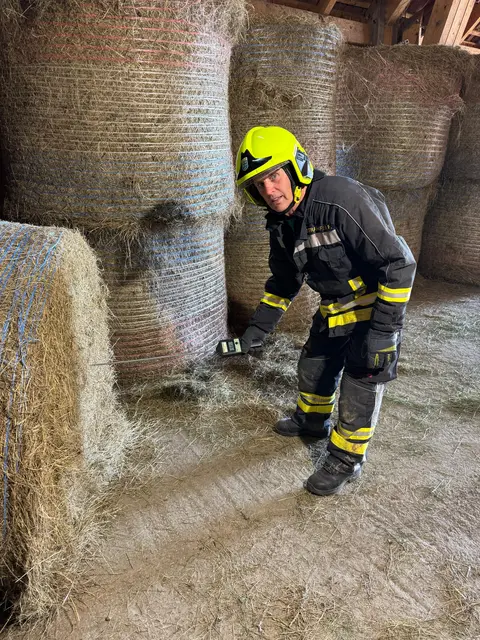 Messung durch die Kameraden der FF Seitenstetten-Dorf.  | Foto: Bfkdo Amstetten / Zarl