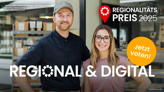 Jetzt für den Regionalitätspreis-Gewinner in der Kategorie "Regional &amp; Digital" abstimmen!