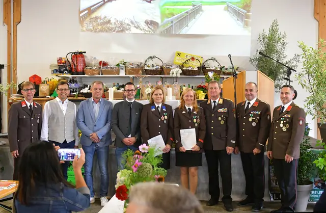 Verdienstzeichen vom LFV Steiermark | Foto: Johann Dunst