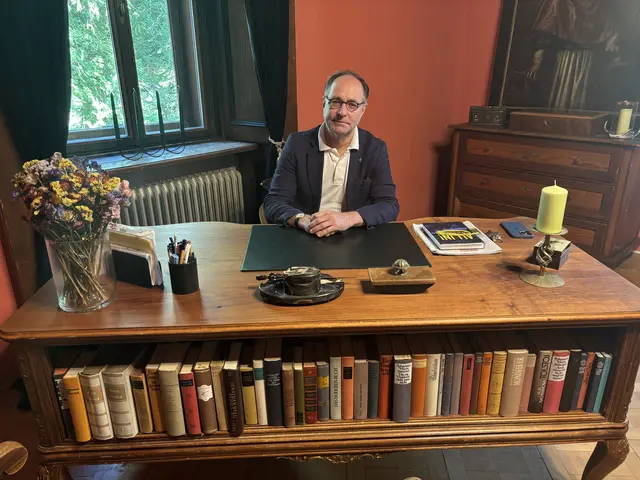 Der historische Schreibtisch  | Foto: MeinBezirk/Laura Jung