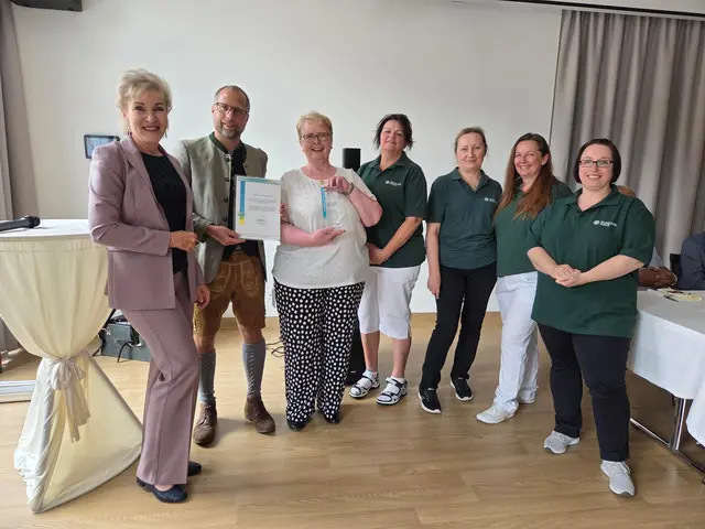 Mitarbeiterinnen mit dem Hygiene-Award | Foto: Bezirkspflegeheim Gleisdorf