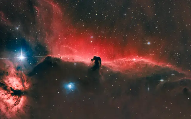 Pferdekopfnebel, fotografiert von Alex Gschöpf | Foto: Alex Gschöpf