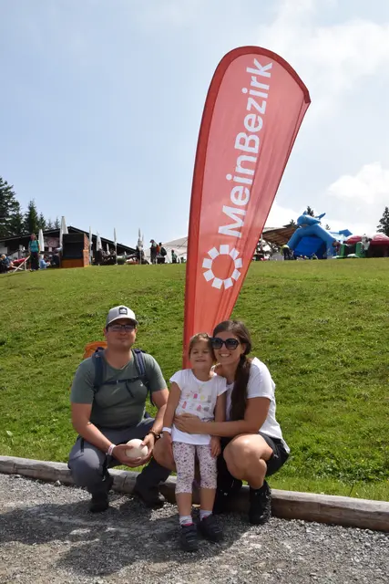 Katharina, Thomas und Eva ließen sich die ORF Sommerfrische nicht entgehen.  | Foto: Kendlbacher