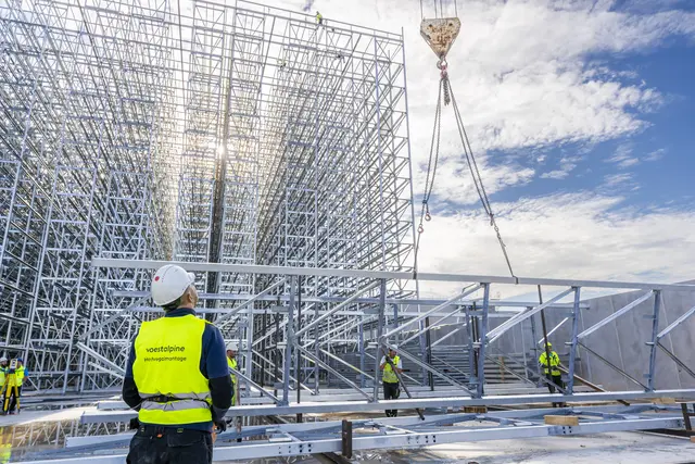 Auch im Segment der Lagersysteme und der Hochregallager kann die Voestalpine mit positiven Wachstumszahlen aufwarten. | Foto: voestalpine AG