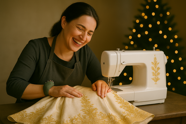 Aufruf an alle Schneiderinnen und Schneider aus Leoben und Umgebung: Gestaltet das neue festliche Kleid für das Leobener Christkind. | Foto: KI generiertes Symbolbild