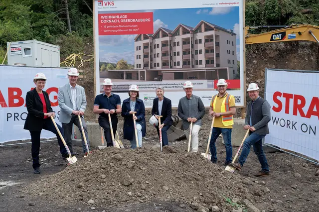 Christina Manhart, Martin Lackner, Christian Hopfgartner, Gerlinde Peyker, Gaby Schaunig, Stefan Brandstätter, Stefan Pacher, Josef Wieser.
 | Foto: Büro LHStv.in Schaunig