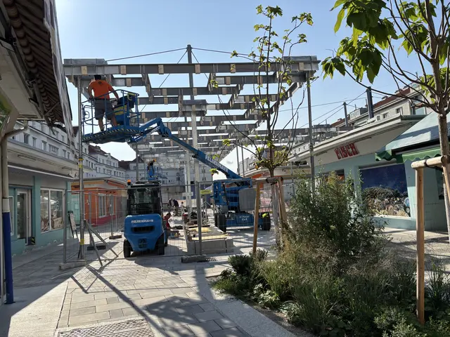 Der Schlingermarkt befindet sich derzeit inmitten einer großen Umgestaltung. | Foto: Luise Schmid/MeinBezirk