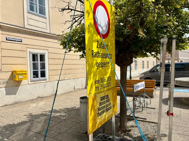 Viele der vermeintlich gesperrten Zufahrten sind tatsächlich befahrbar – auch direkt zu den Geschäften in der Innenstadt. | Foto: Markus Kahrer