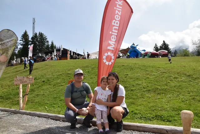 Katharina, Thomas und Eva ließen sich die ORF Radio Tirol Sommerfrische nicht entgehen.  | Foto: Kendlbacher