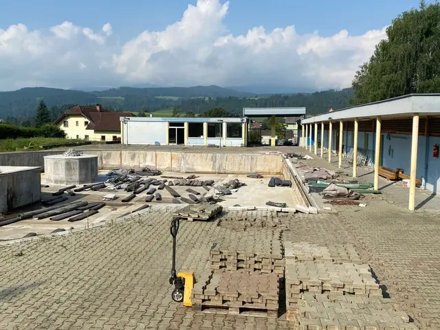 So sah die Baustelle zu Beginn aus. | Foto: Gemeinde